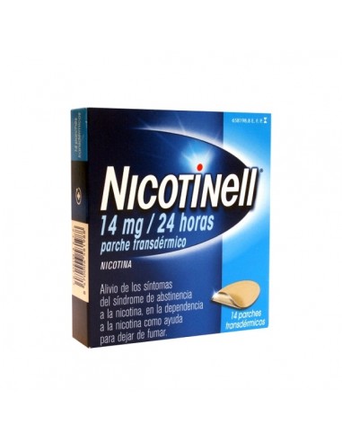 NICOTINELL 14 MG/24 H 14 PARCHES...