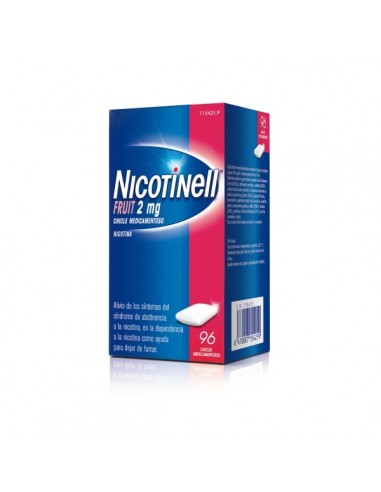 NICOTINELL FRUIT 2 MG 96 CHICLES...